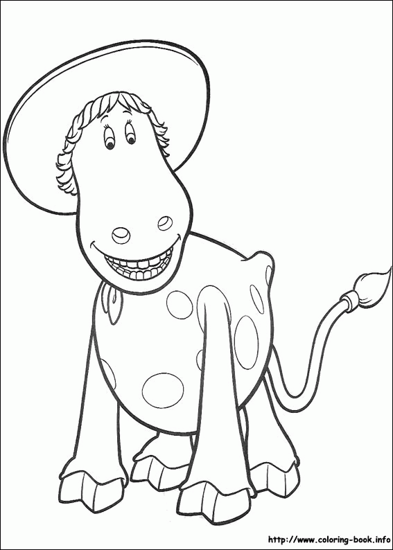 Kolorowanka Krowa w Sombrero - Wydrukuj i Koloruj! kolorowanka do druku